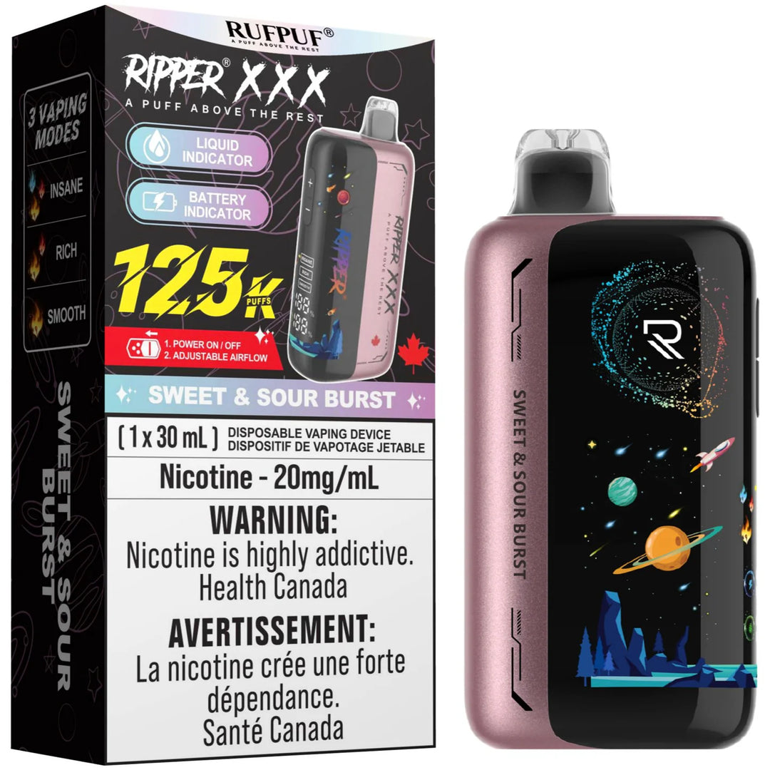 Sweet & Sour Burst 125K Ripper XXX (30ML)