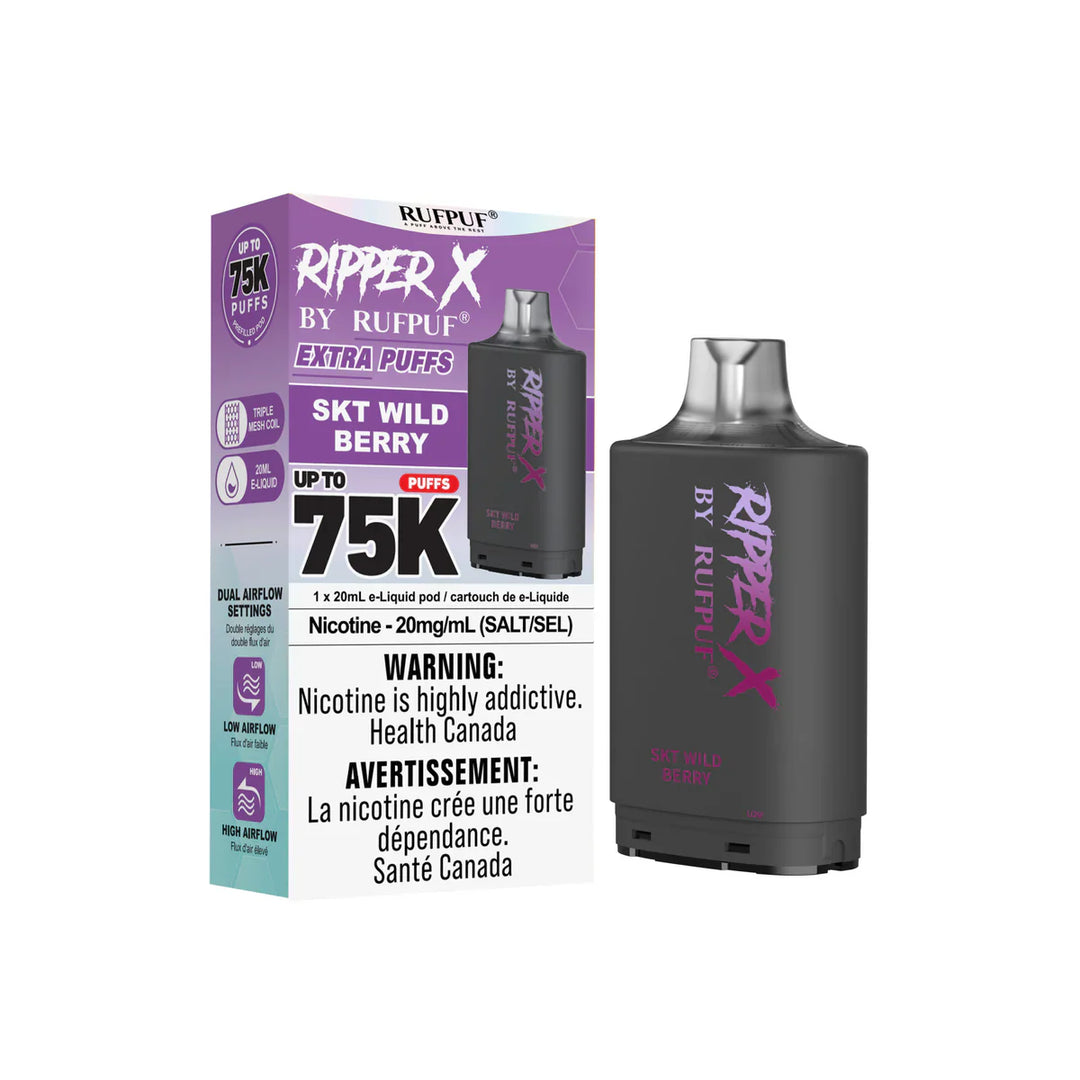 Ripper X 75k 20ML Pod SKT Wild Berry