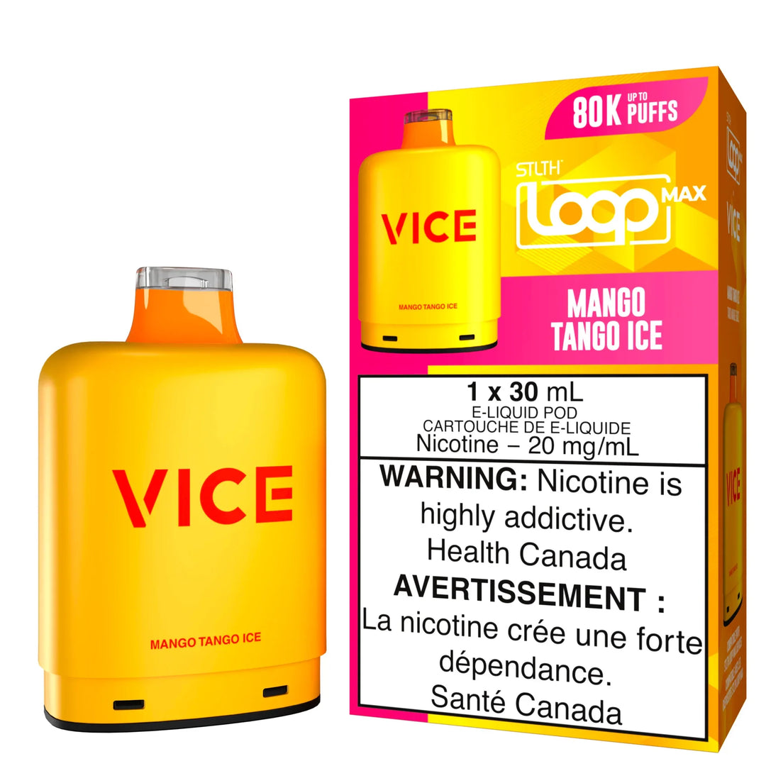 STLTH Loop Max x Vice Pod 70k Mango Tango Ice | Urban Mist Vapes