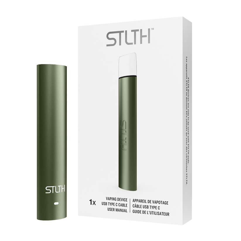 STLTH Green Metal Hardware, Devices