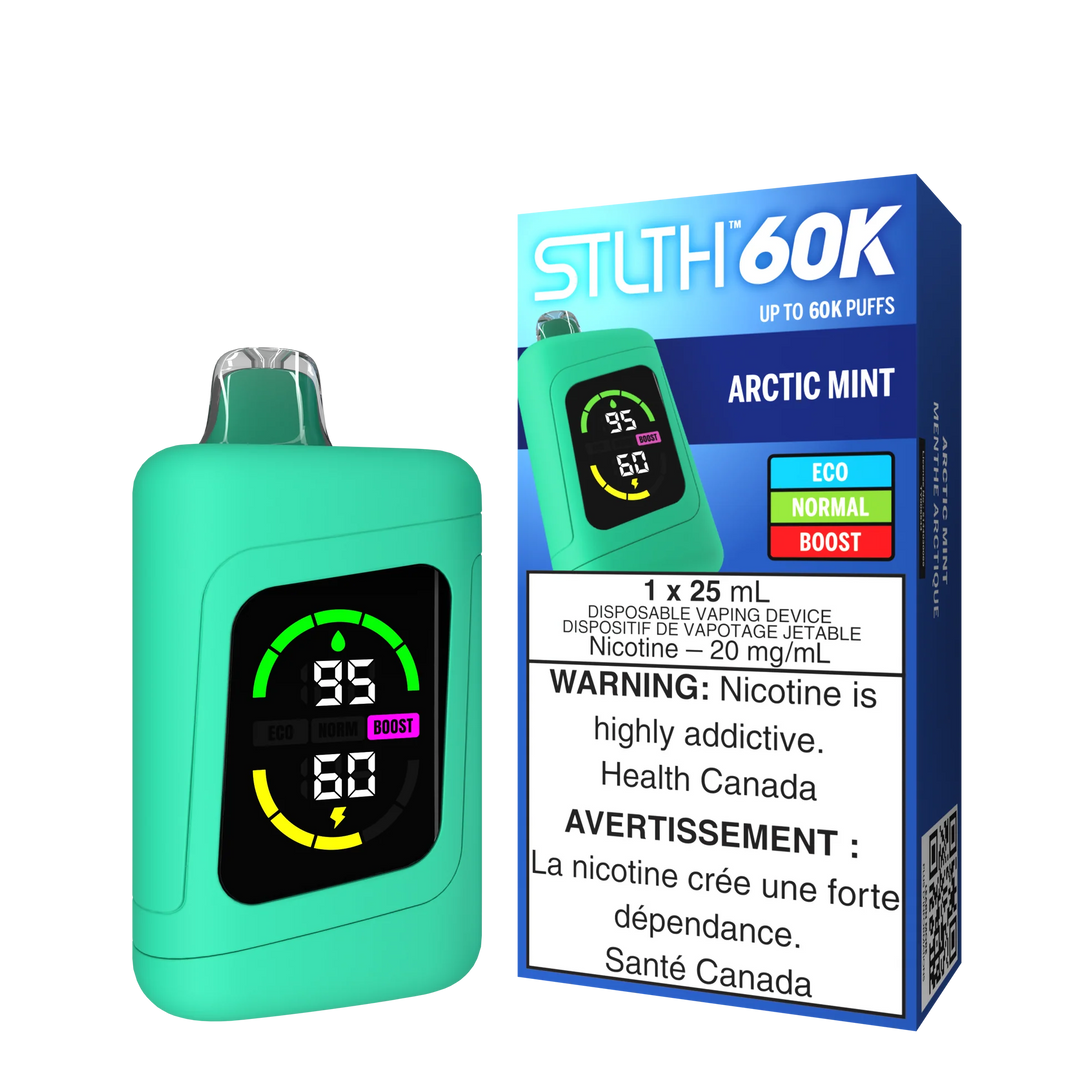 STLTH 60k Disposable Arctic Mint | Urban Mist Vapes
