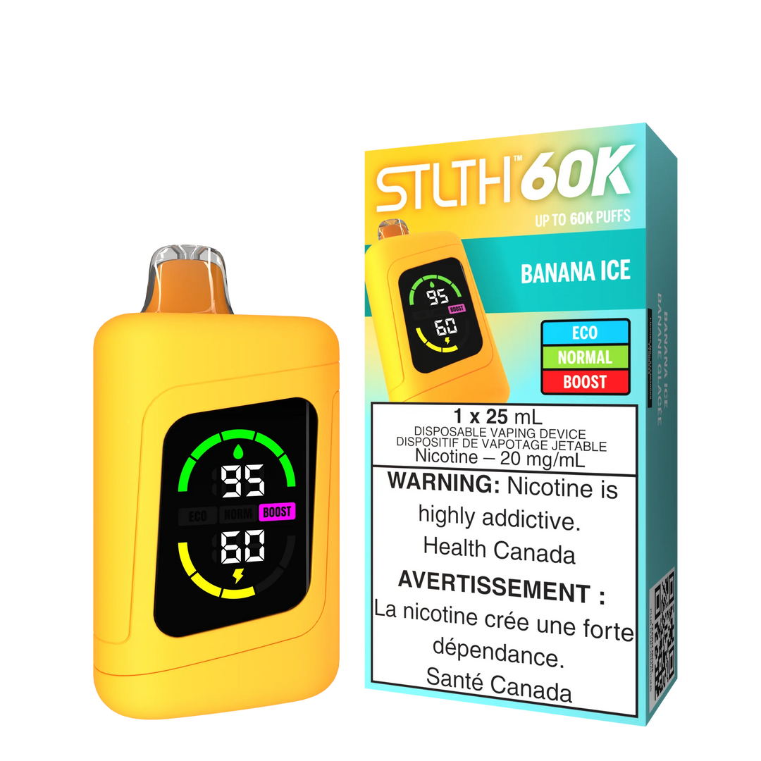 STLTH 60k Disposables Banana Ice