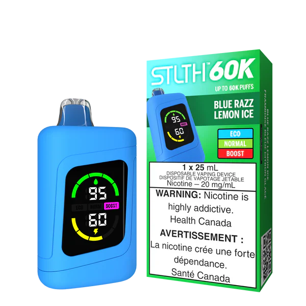 STLTH 60k Blue Razz Lemon Ice