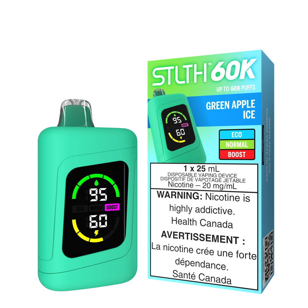 STLTH 60k Green Apple Ice Disposable