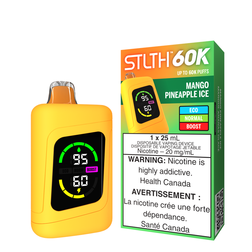 STLTH 60k Mango Pineapple Ice Disposables