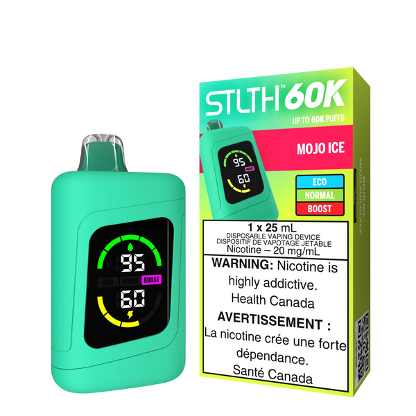 STLTH 60k Mojo Ice Disposable | Urban Mist Vapes