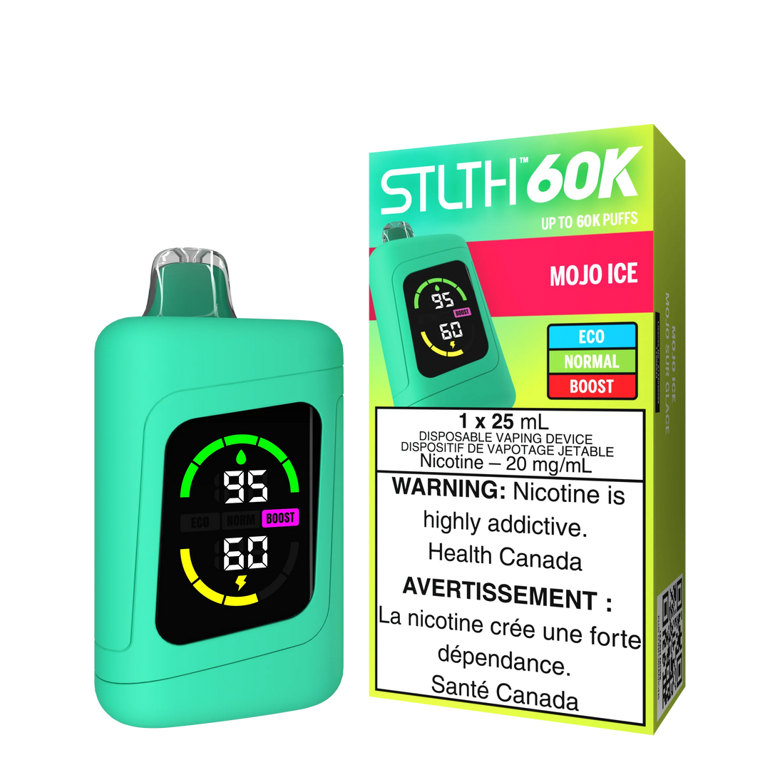 STLTH 60k Mojo Ice Disposable | Urban Mist Vapes