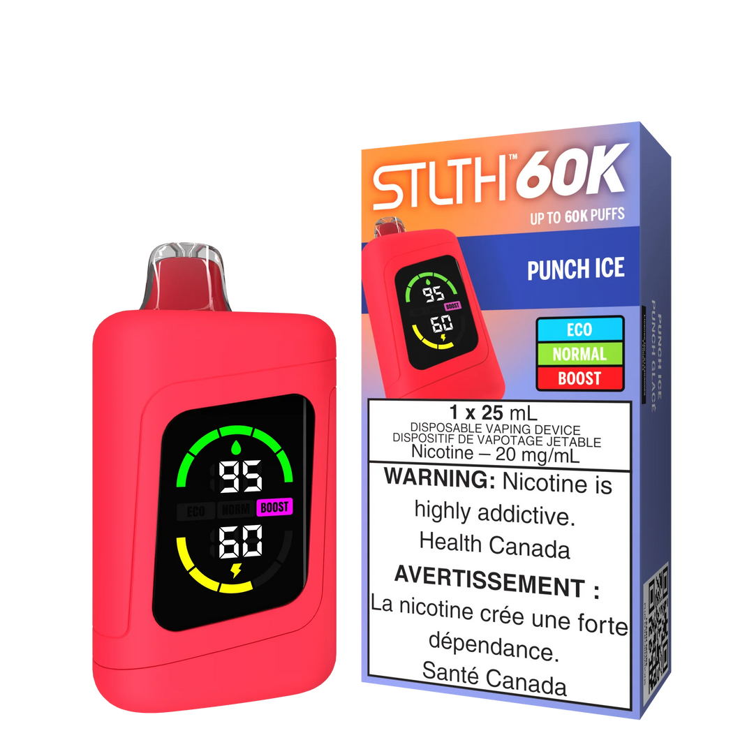 STLTH 60k Disposable Punch Ice | Urban Mist Vapes