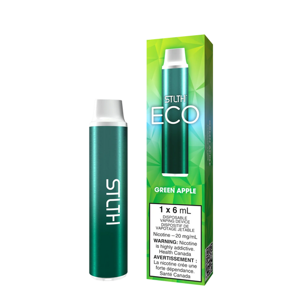 STLTH Eco Disposable Green Apple | Urban Mist Vapes