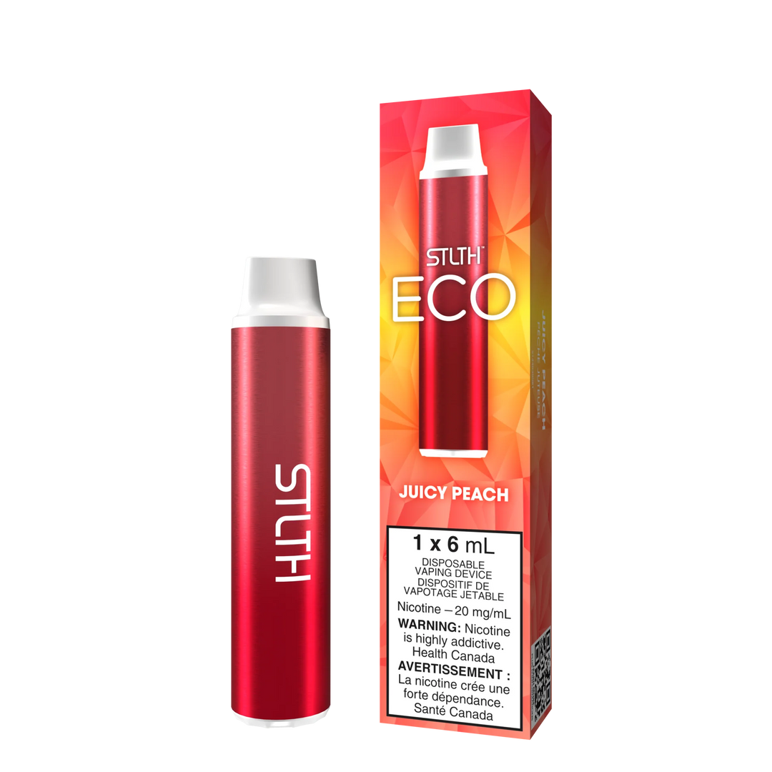STLTH Eco Juicy Peach Disposable | Urban Mist Vapes