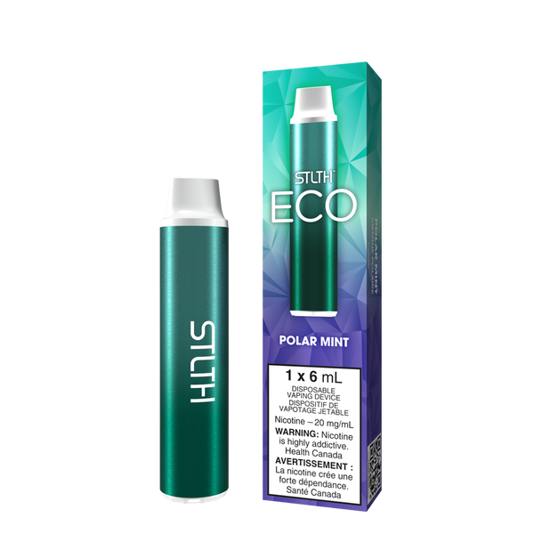 STLTH Eco Polar Mint Disposable | Urban Mist Vapes
