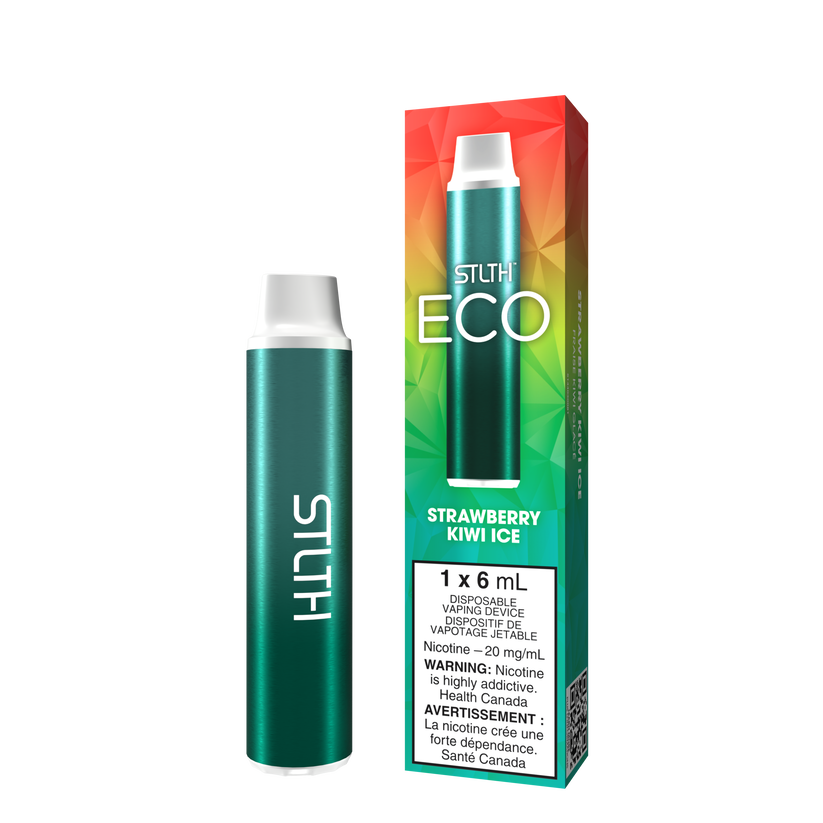STLTH Eco Strawberry Kiwi Ice Disposables