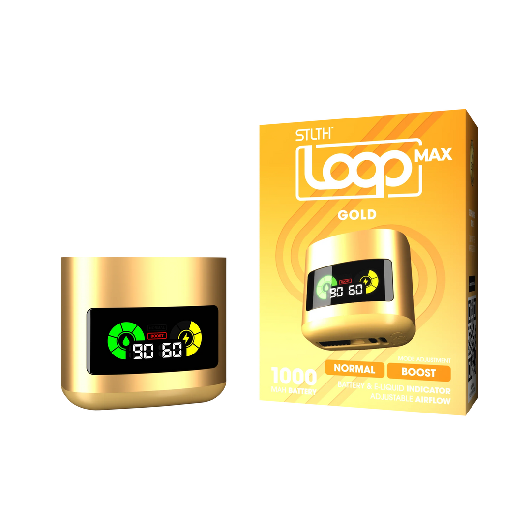 STLTH Loop Max Gold Pod System Battery | Urban Mist Vapes