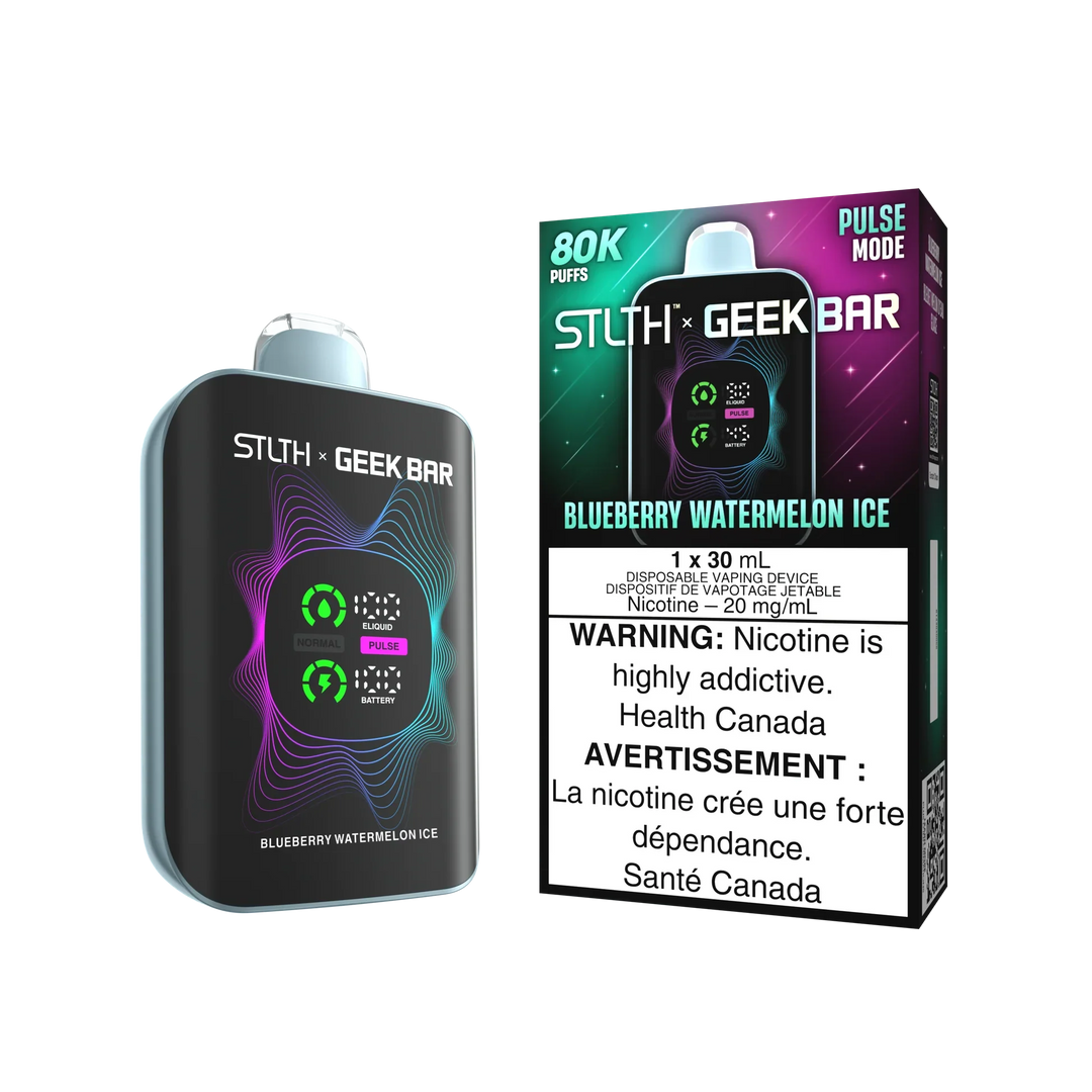 STLTH x Geek Bar 80K Disposable Blueberry Watermelon Ice