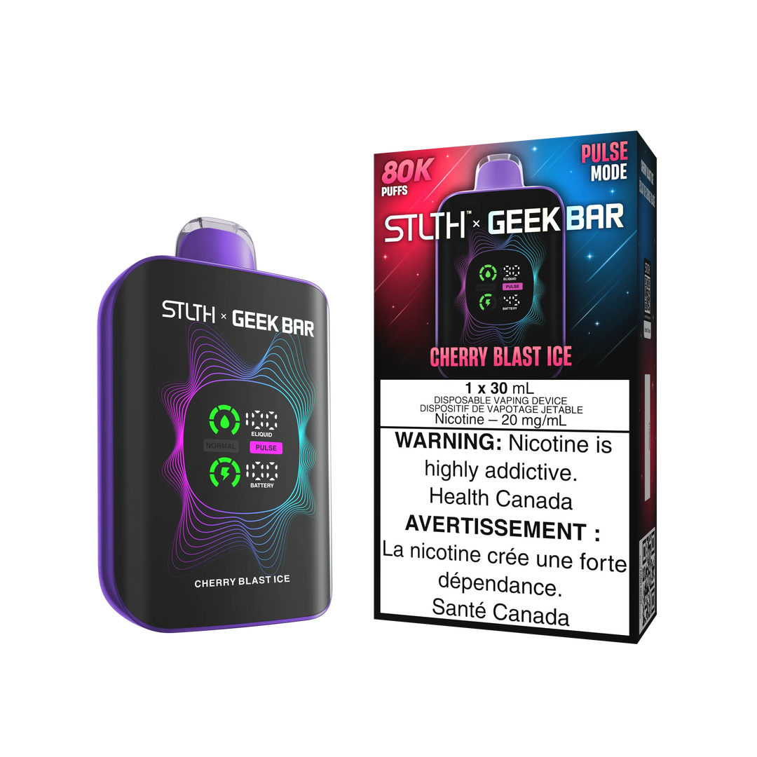 STLTH x Geek Bar 80K Disposable Cherry Blast Ice