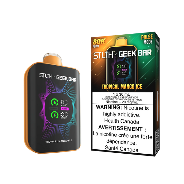 STLTH x Geek Bar 80K Disposable Tropical Mango Ice | Urban Mist Vapes