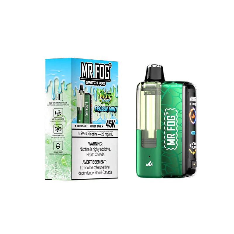 Mr Fog Switch Pod Kit Frozen Mint | Urban Mist Vapes