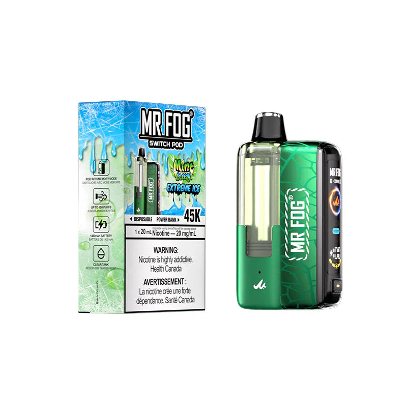 Mr Fog Switch Pod Kit Steezy Extreme Ice | Urban Mist Vapes