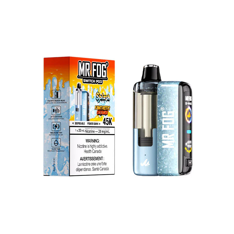 Mr Fog Switch Pod Kit Splash Fantastic Orange