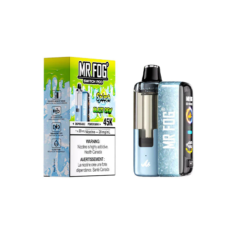 Mr Fog Switch Pod Kit Splash Blaze Dew