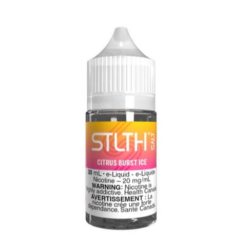 STLTH Citrus Burst Ice E-Liquids Salt Nicotine