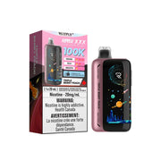 Ripper XXX 100K Triple Berry Peach Disposable | Urban Mist Vapes