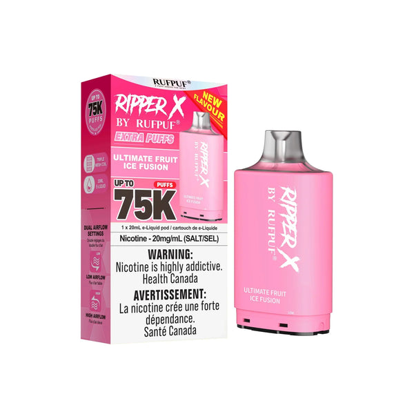 Ripper X 75k 20ML Pod Ultimate Fruit Ice Fusion | Urban Mist Vapes