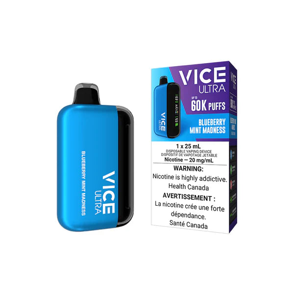 Vice Ultra Disposable 25ML Blueberry Mint Madness