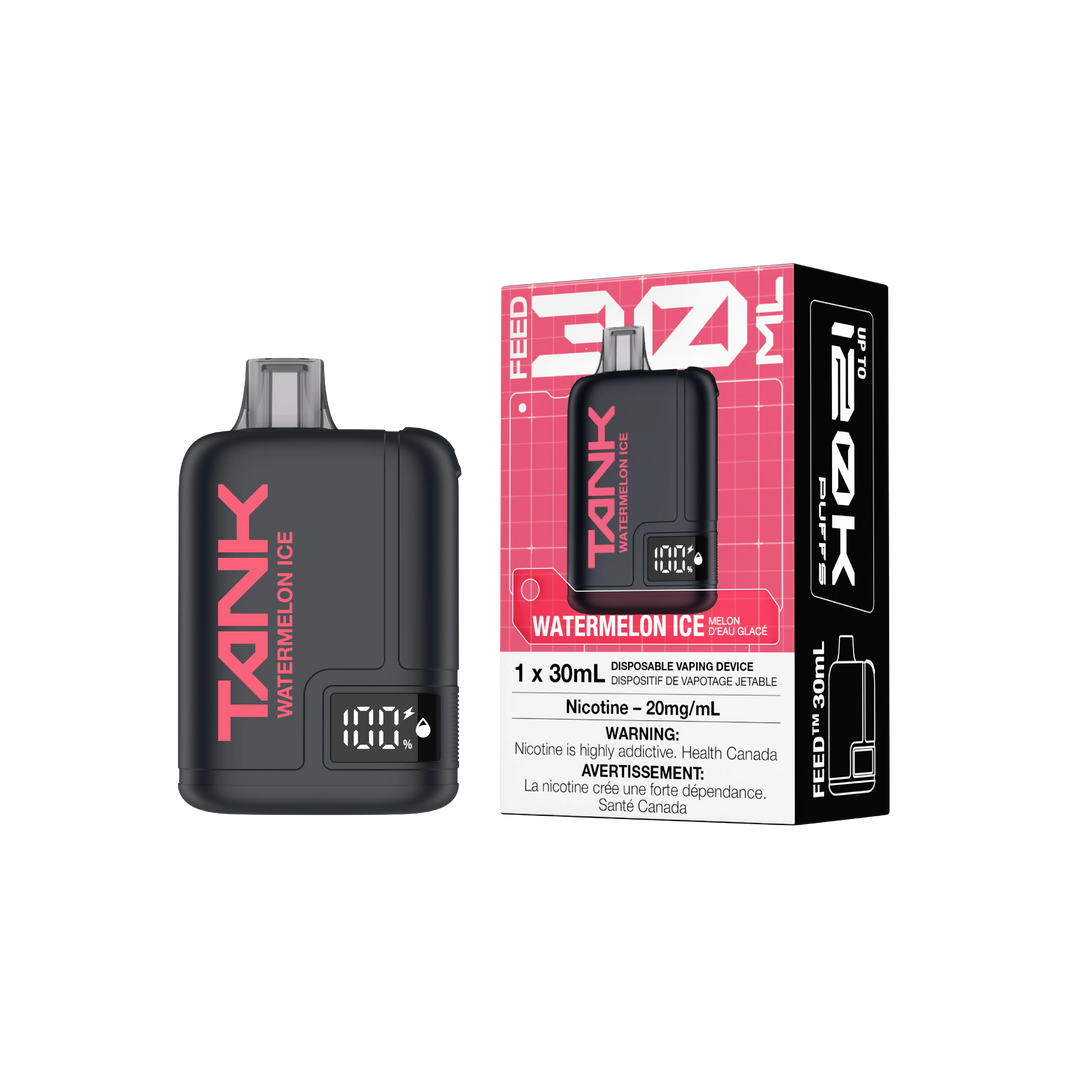 FEED Tank 120K 30ML Disposable Vape Watermelon Ice