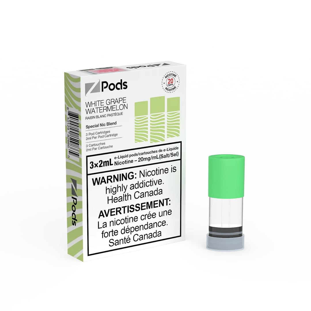Zpods Pre-Filled Pods White Grape Watermelon