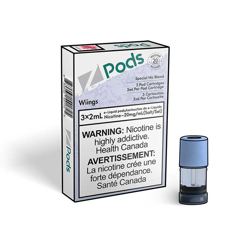 Zpods Wiings Pre-Filled Pods
