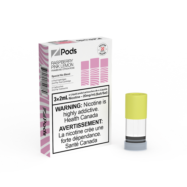 Zpods Raspberry Pink Lemonade Pre-Filled Pod | Urban Mist Vapes