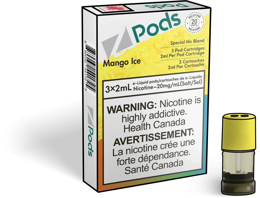 Zpods Mango Ice Pre-Filled Pods
