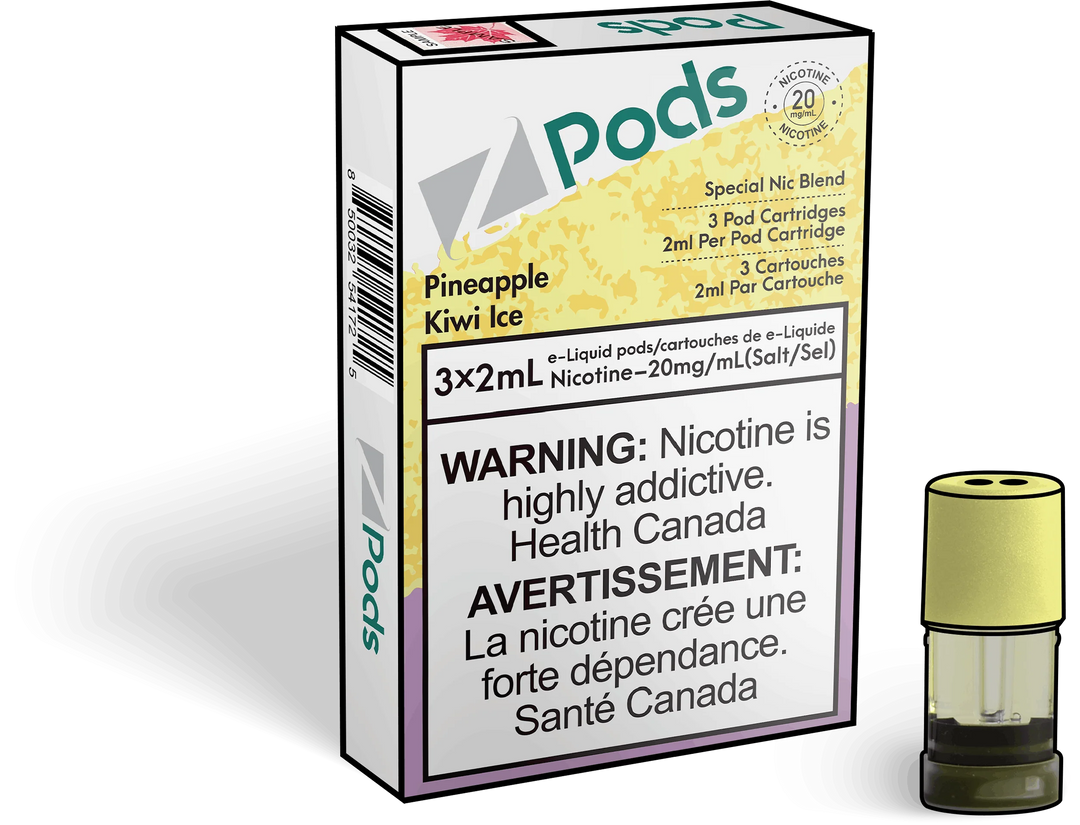 Zpods Pre-Filled Pods Pineapple Kiwi Ice
