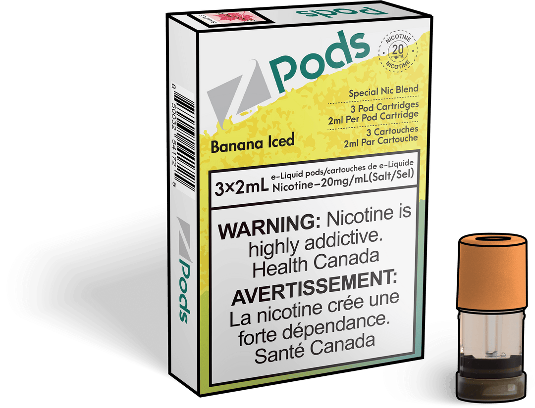 Zpods Banana Iced Pre-Filled Pods