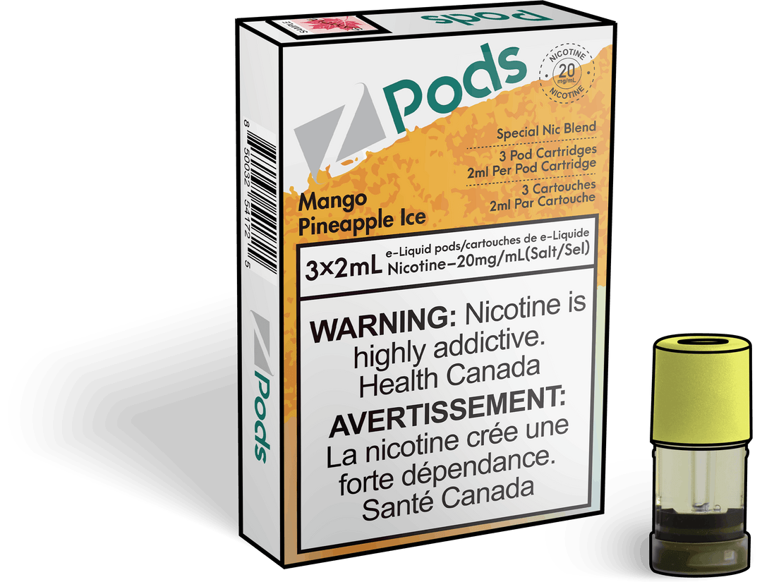 Zpods Mango Pineapple Ice Pre-Filled Pods