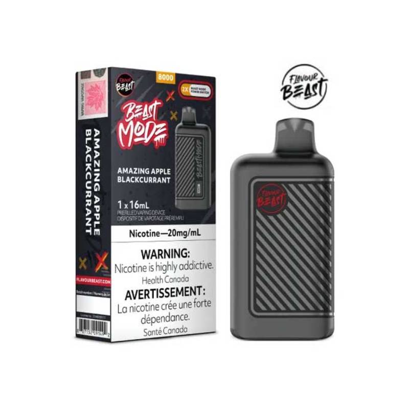 Flavour Beast Mode 8K Amazing Apple Blackcurrant disposable vape