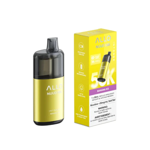 Allo Intense Nuud 50k Disposable Banana Ice