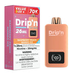 Load image into Gallery viewer, Drip'n Envi 70k Raspberry Peach Mango Ice