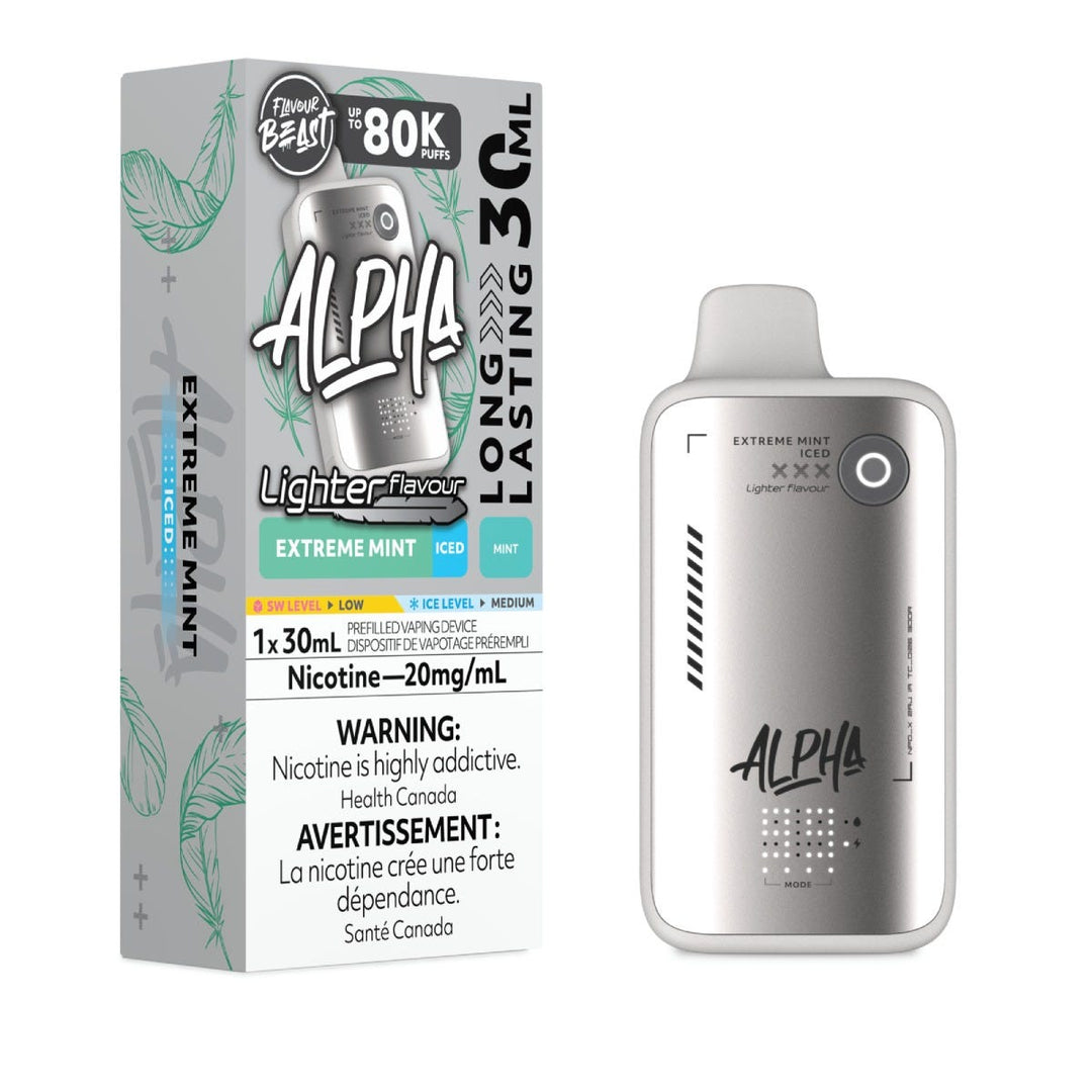 Flavour Beast Alpha Light Series Extreme Mint Iced 80K