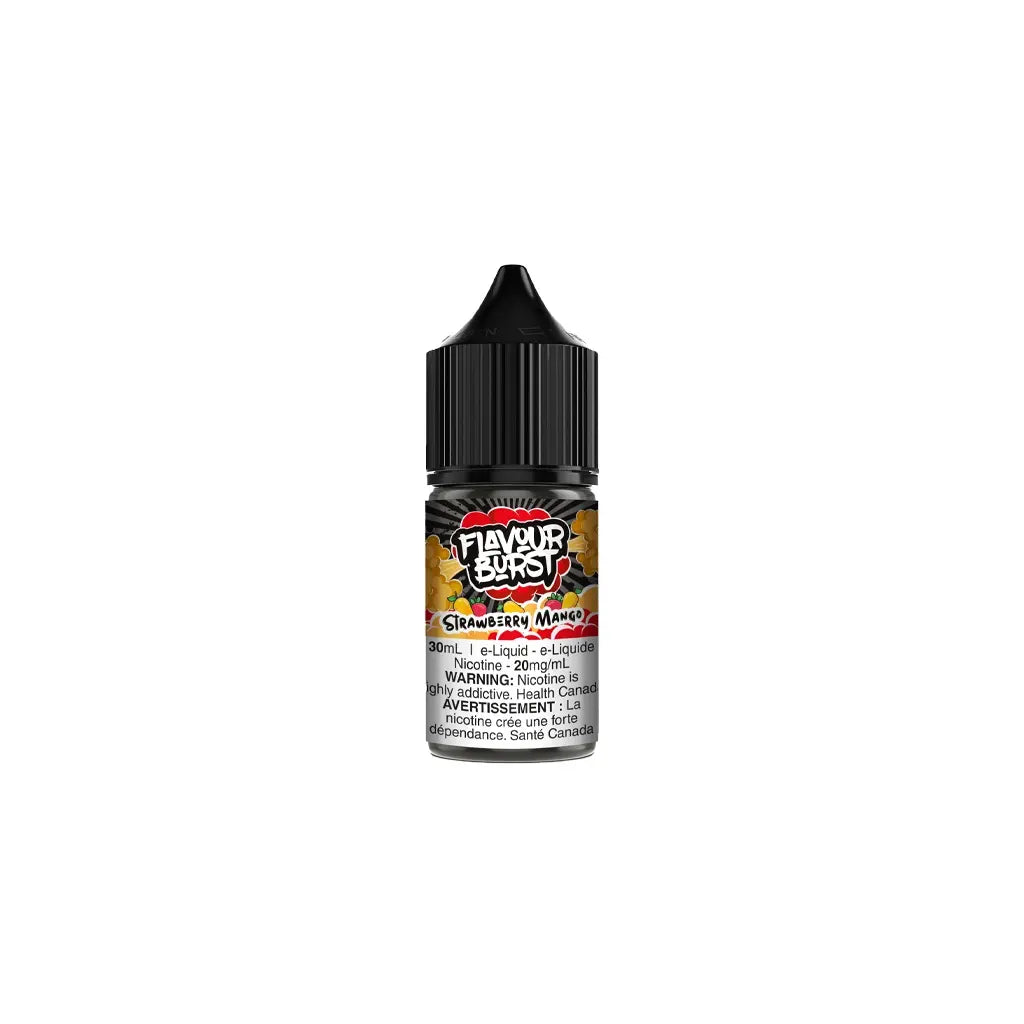Flavour Burst Strawberry Mango E-Liquids Salt Nicotine