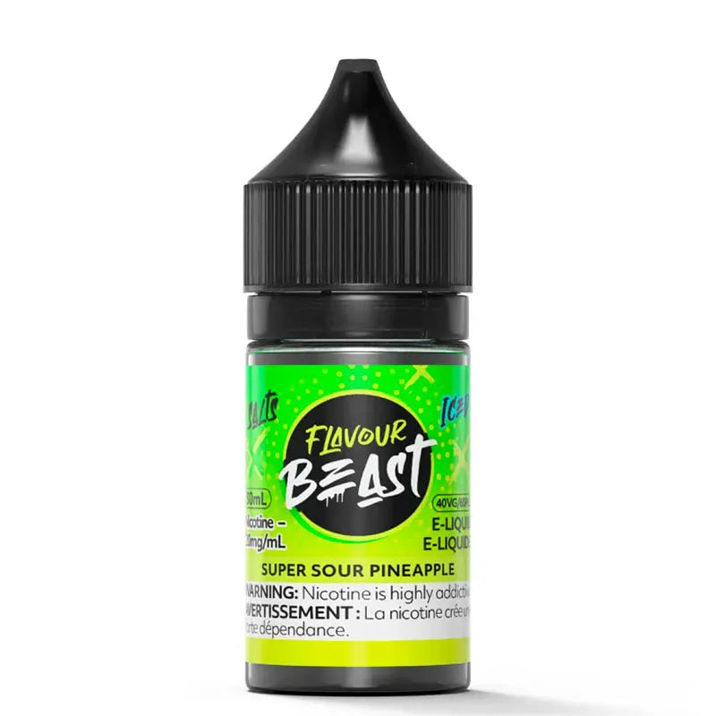 Flavour Beast Super Sour Pineapple E-Liquid Salt Nicotine | Urban Mist Vapes