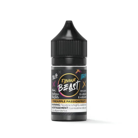 Flavour Beast Pineapple Passion Fruit Iced E-Liquid Salt Nicotine | Urban Mist Vapes