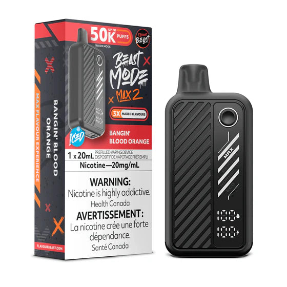 Flavour Beast Mode 50k 20ML Blood Orange Disposable | Urban Mist Vapes