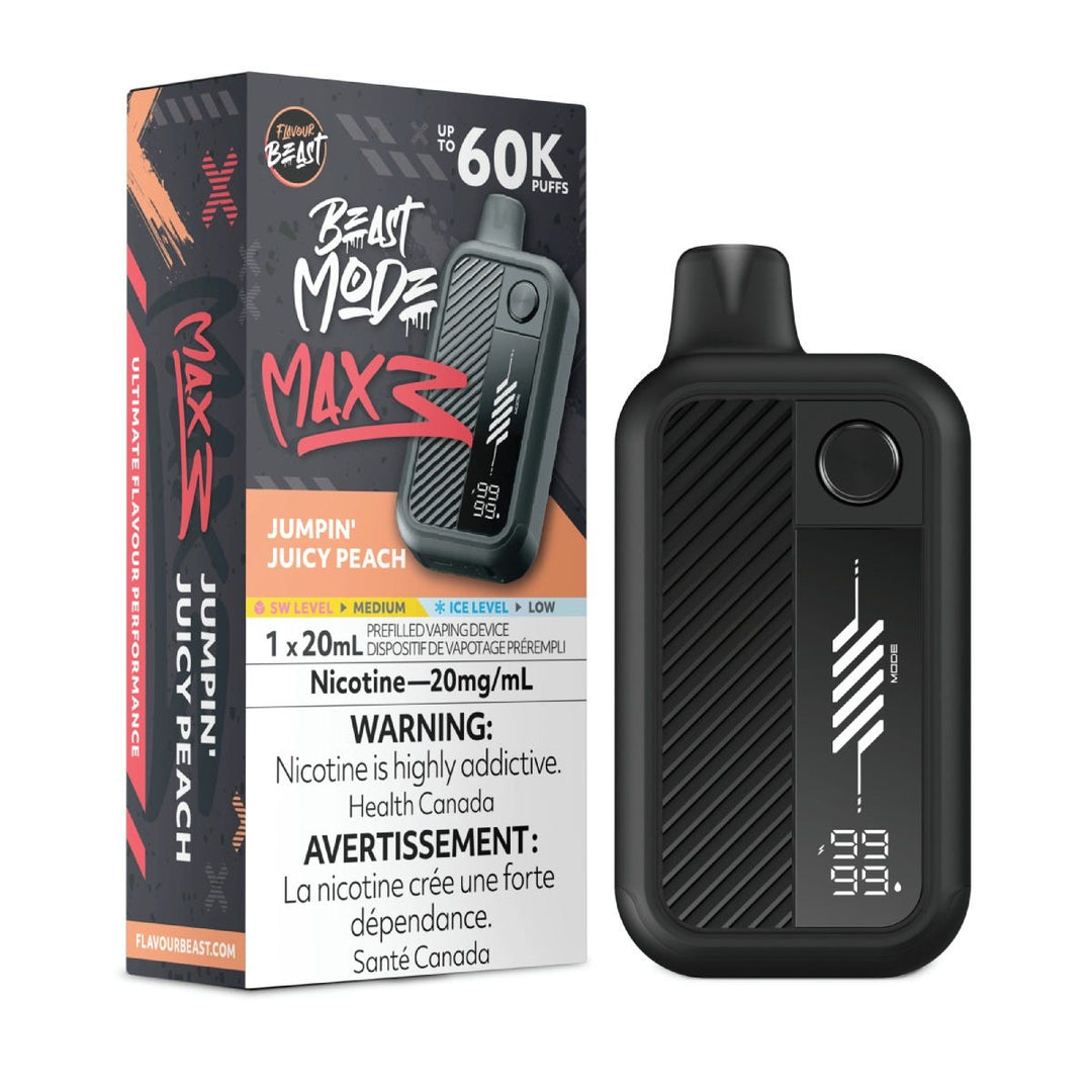 Flavour Beast Mode Max 3 60K Jumpin Juicy Peach