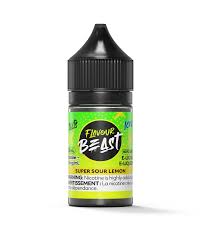 Flavour Beast Super Sour Lemon Salt Nicotine E-Liquid | Urban Mist Vapes