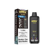 Bomb Blue Razz (8ml) Zero Nicotine Ripper SLEEK
