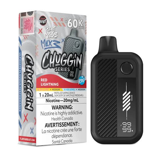 Flavour Beast Mode Max 3 60k Red Lightning Iced | Urban Mist Vapes