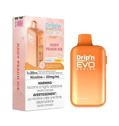 Envi Drip'n 63K Evo Series Juicy Peach Ice