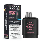 Level X G2 Ultra 50K STR8 UP Strawberry Banana Iced | Urban Mist Vapes